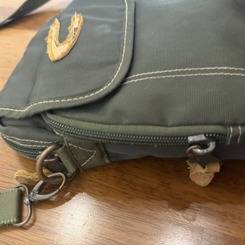 Camel Active shoulder bag, dark green