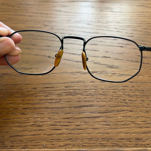 Metal glasses frame used