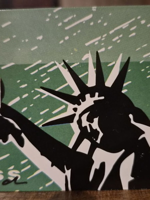 Pass card Smart Ingenierie like new with Statue of Liberty design