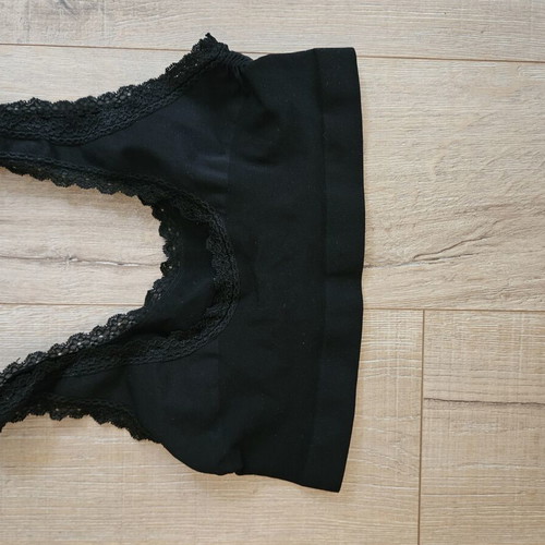 Bustier black one size like new