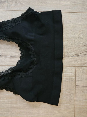 Bustier black one size like new