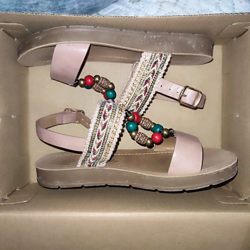 Modern kids sandals size 29 like new, beige brown