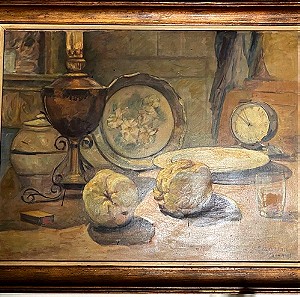 Αυθεντικός πίνακας ζωγραφικής Νικόλαου Ξένου (1908-1983)