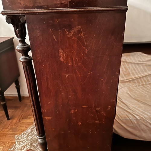 Carved vintage shelf furniture used