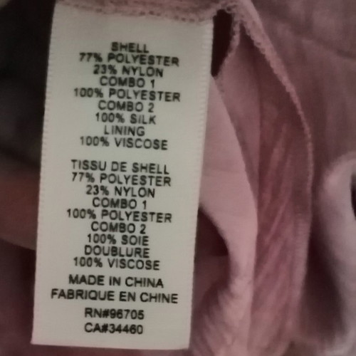 Rebecca Taylor dress authentic silk saumon new size M