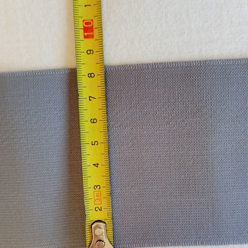 Elastic wide belt used, gray, sizes 60-70