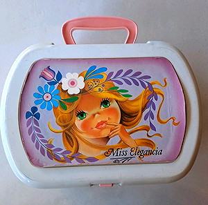 Vintage παιδικό κουτί για καλλυντικά