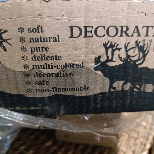 Decorative moss new, ideal for terrariums and DIY projects