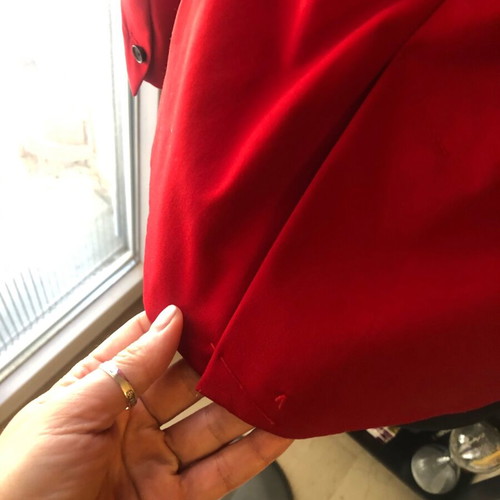 Zara Red Blazer Like New Tailored Fit Size S