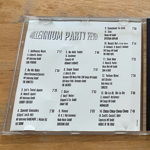Millennium Party Fever CD like new, pop