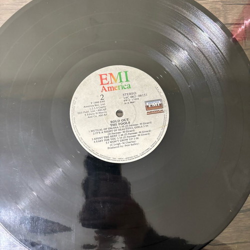 Sold Out The Fools vinyl record used, pop, 1980 edition Greece