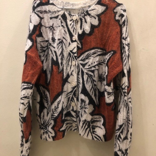 Twinset women's floral cardigan like new, multicolor No S