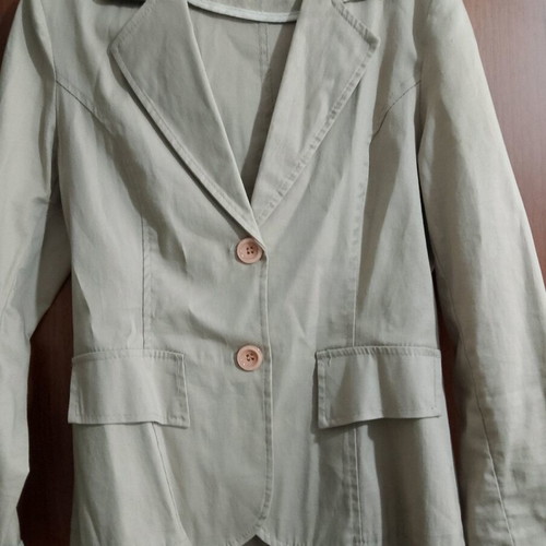 Spring beige jacket used, size S