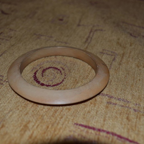 Various fixed bracelets used, multicolored, wood and plastic