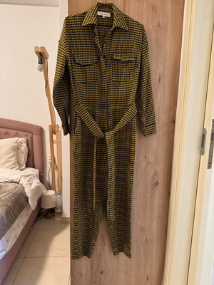 Ananke jumpsuit new, size M, black and yellow