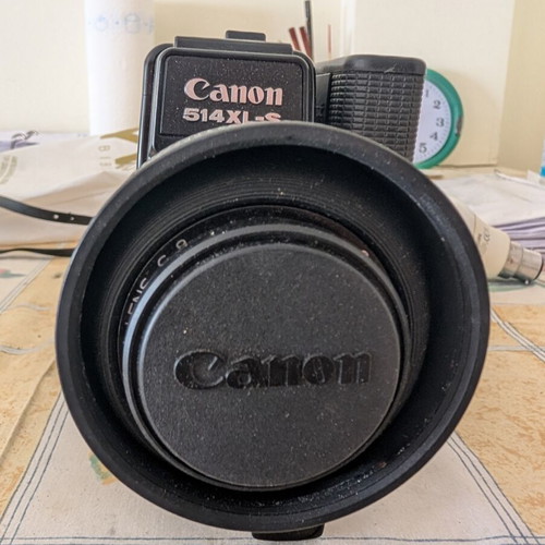 Canon Canosound 514XL-S vintage Super 8 video camera new