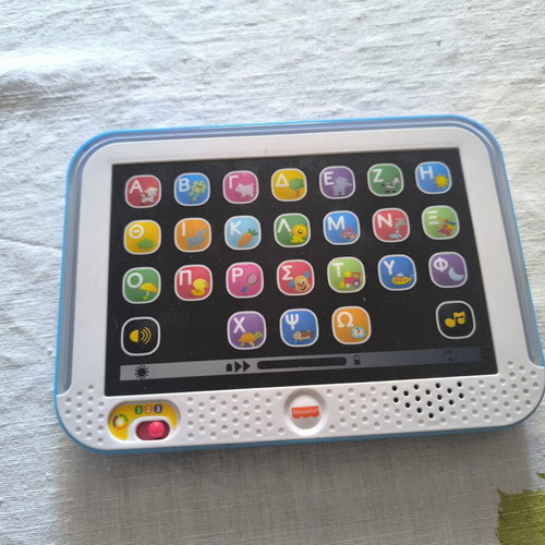 Fisher Price Educational Tablet Blue like new, 12 months+
