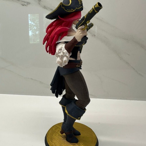 3D Miss Fortune figure new, handpainted League of Legends collectible