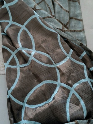 Κουρτίνα 2 τεμαχίων καινούργια, 2,49x0,80cm με δυνατότητα επέκτασης