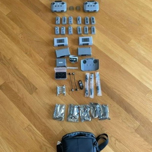 DJI Mini 4K drone with accessories