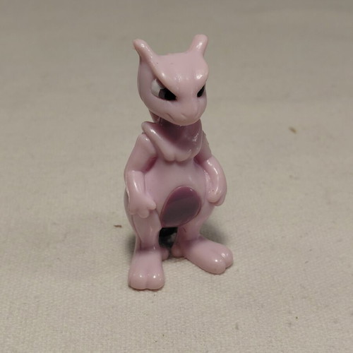 Pokemon Candy Container Mewtu Figurine and Pokeball 1999 vintage used
