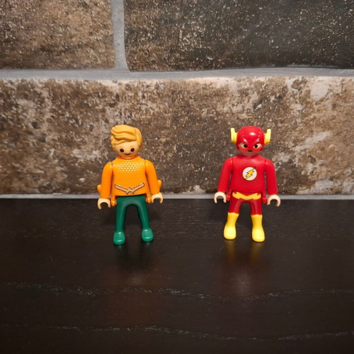 Aquaman & Flash DC Heroes Playmobil new in box