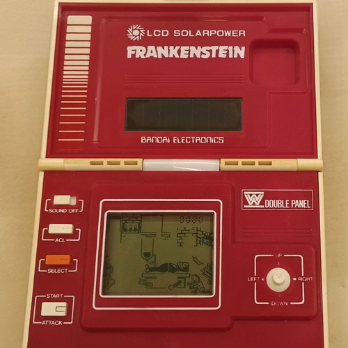 Frankenstein Bandai Electronics game used, 1984, Made in Japan