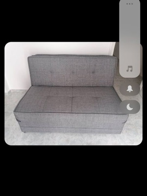 Sofa bed like new, dimensions 1.40x0.84x1.08 m closed
