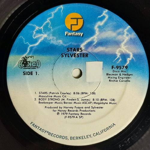 Sylvester Stars vinyl like new, R&B / Soul