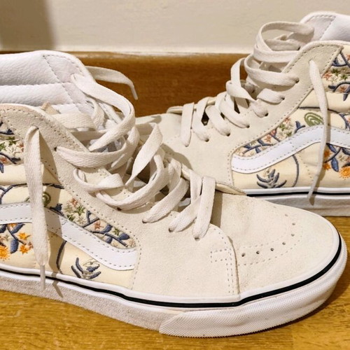 Vans shoes boots used, size 40, beige