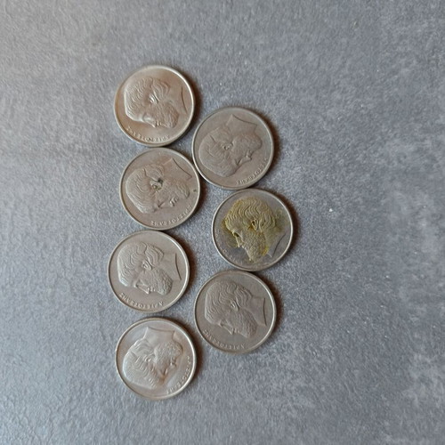 5 drachma coins used