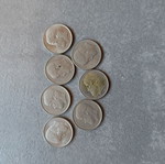 5 drachma coins used