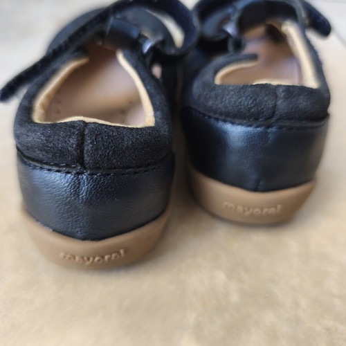 Mayoral children's ballerina shoes navy blue size 20 like new