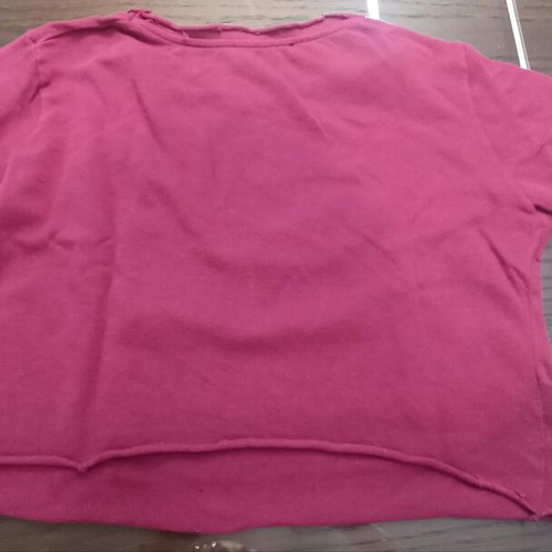 Shana women's short blouse used, fuchsia, size S