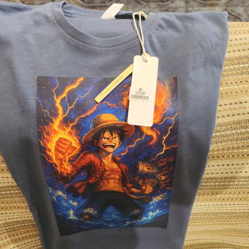 One Piece T-shirt new, size M, gray
