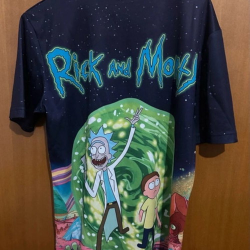 Rick and Morty T-shirt size M, like new, colorful
