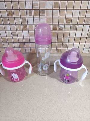 Chico bottles used, assorted set