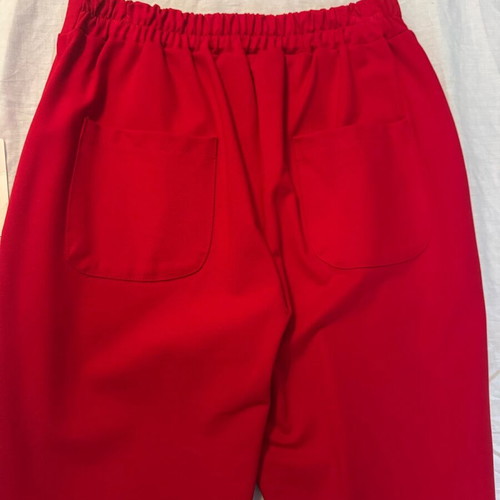 Women's red set new with pants and onesize blouse