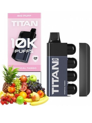 Giga Titan Tropical Tango Electronic Cigarette 10,000 Puffs new