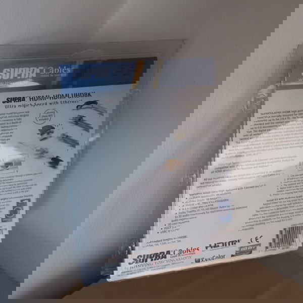SUPRA HDMI UHD8K 1.5m