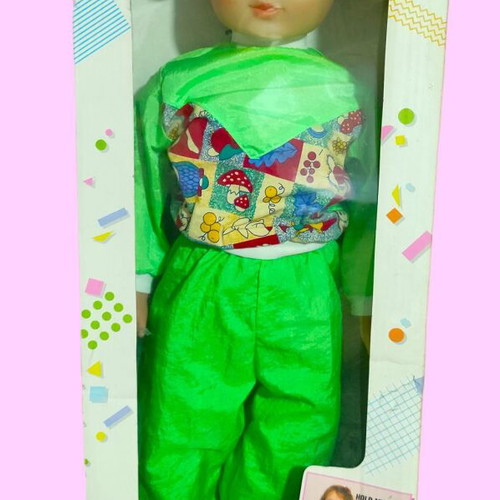 Tiffany Walking Doll collectible new with original box, 79cm height