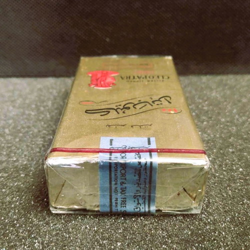 Cleopatra 100s cigarettes used, sealed Egyptian pack