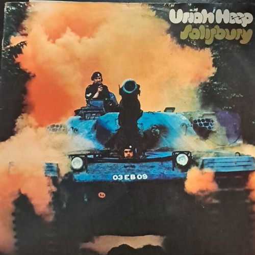 Uriah Heep Salisbury bronze vinyl record