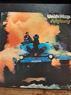 Uriah Heep Salisbury bronze vinyl record
