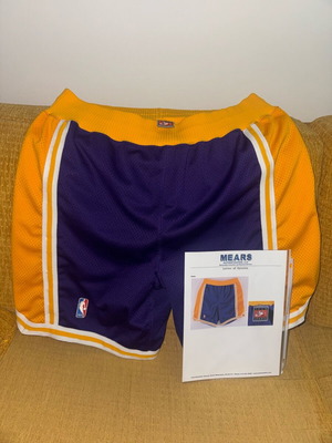 Σορτς Magic Johnson Los Angeles Lakers γνήσιο, καινούργιο, Nike