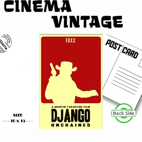 Post Card Django Western A Taranntino Film new
