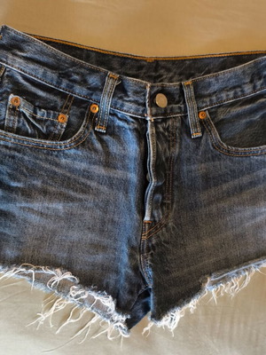 Levi's 501 jeans shorts used, size XS