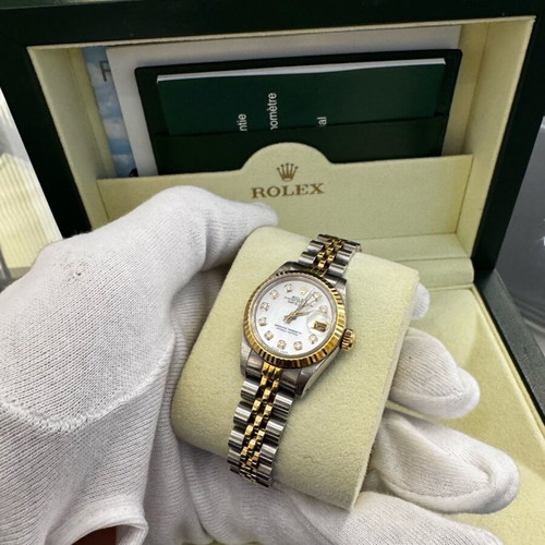 Rolex Datejust 26mm ladies used with Mop dial and full set