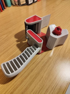 Handheld packing tape dispenser like new, 50 mm width