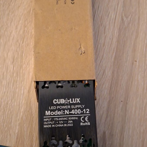 Cubalux transformer 350watt 12V new